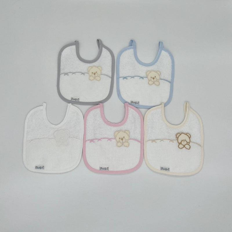 Bab021URSO - Baby Bibs (Pack of 12)