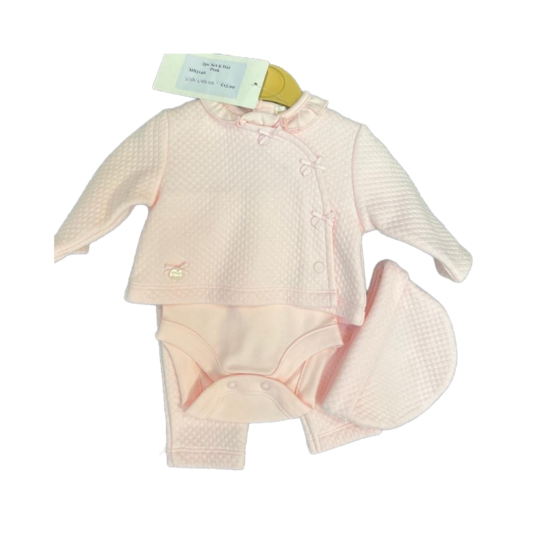 MB5146 - Premature Pink Trouser set (Pack of 6)