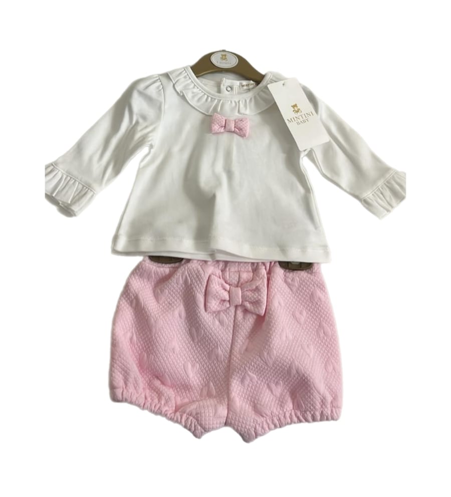 Pink heart short set (Pack of 6)