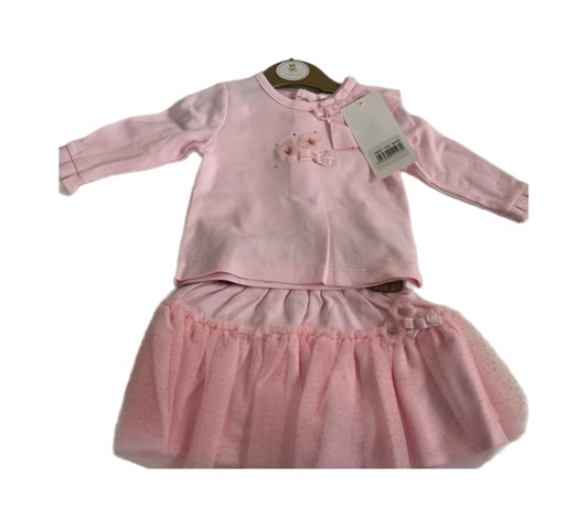 Pink Long sleeved skirt set (Pack of 6)