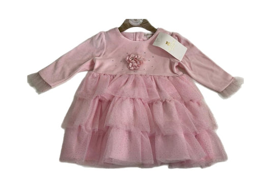 Pink Long sleeved tutu dress (Pack of 6)