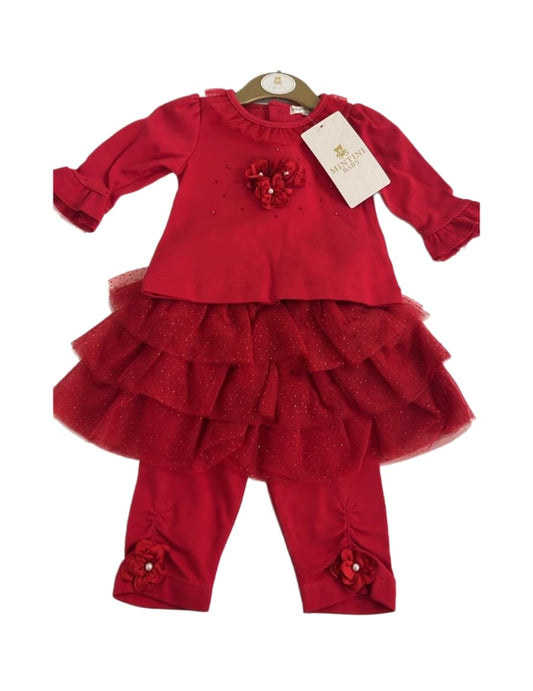 Red Heart Trouser set (Pack of 6)