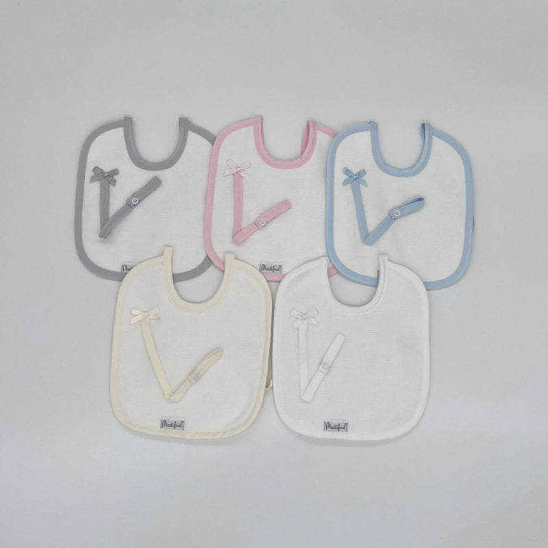 Bab21.12 - Baby Bib with Dummy Clip