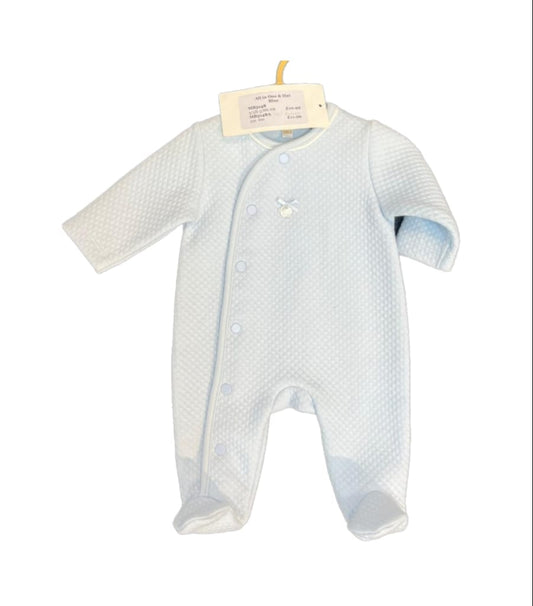 MB5148 - Blue Babygrow set (Pack of 6)