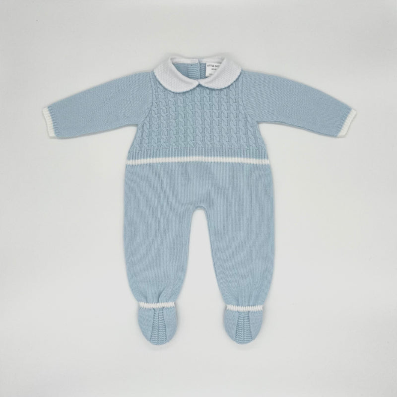 PRE ORDER ONLY - 19819 - Little Nosh Romper with Feet