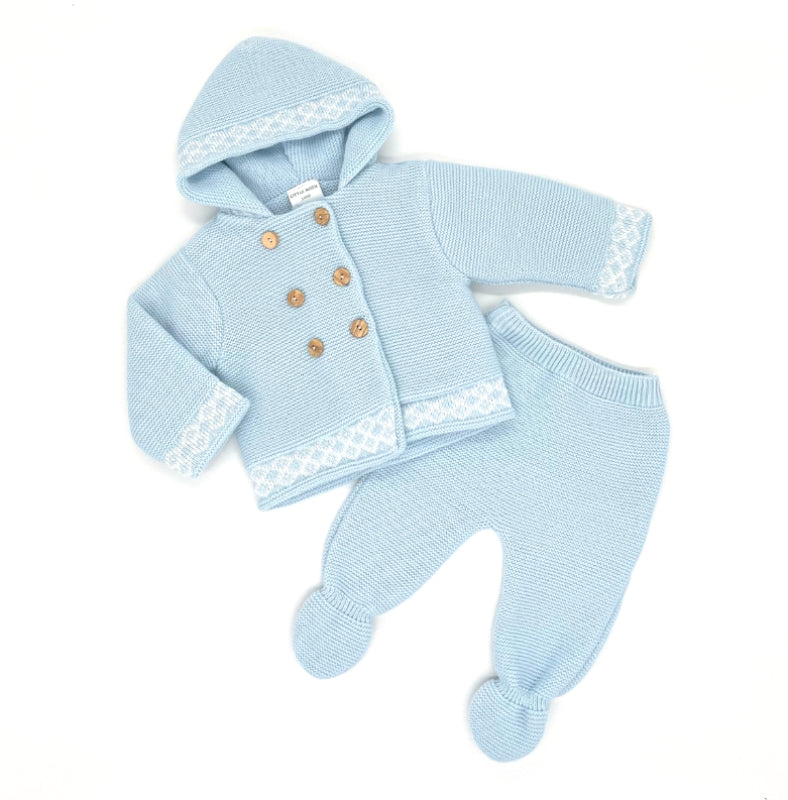 PRE ORDER ONLY - D01 - Little Nosh Hooded Jacket and Trouser Set