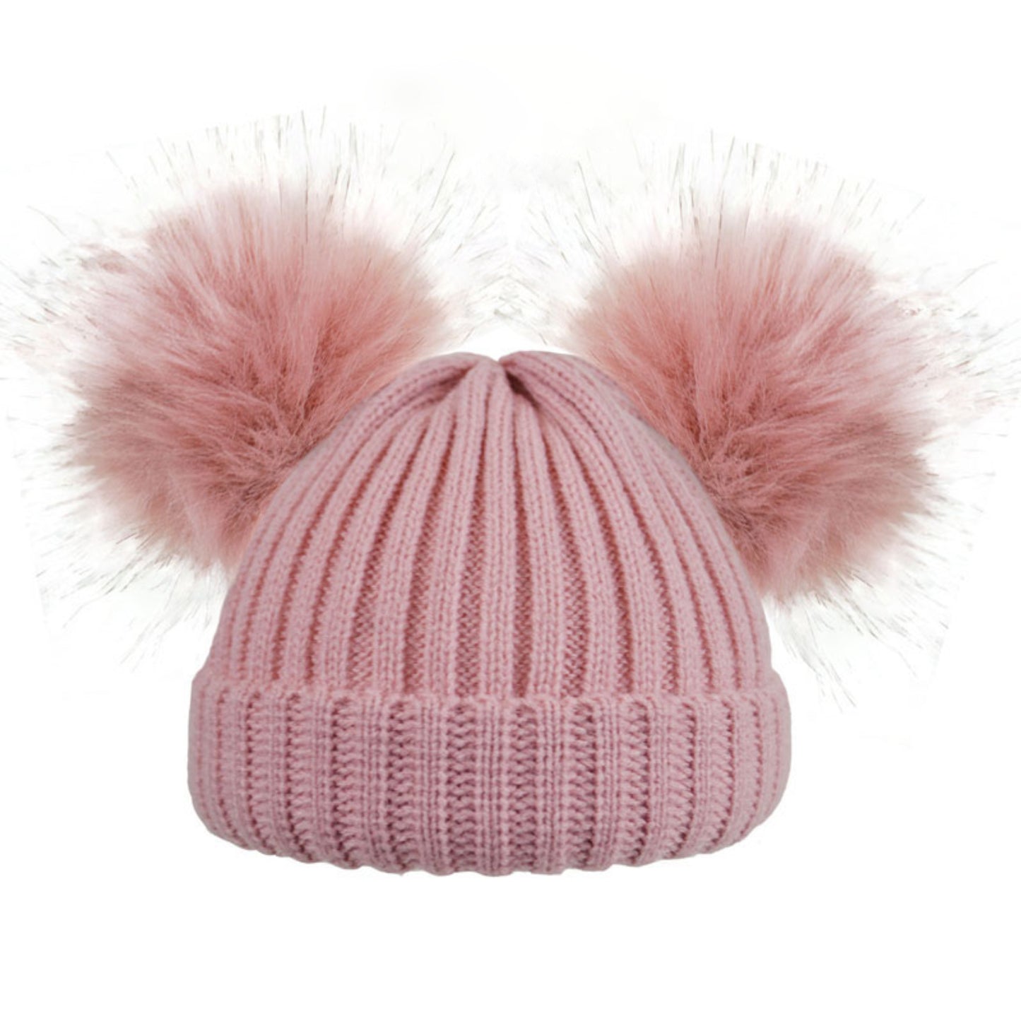 H506 - Soft Touch hat with pom pom