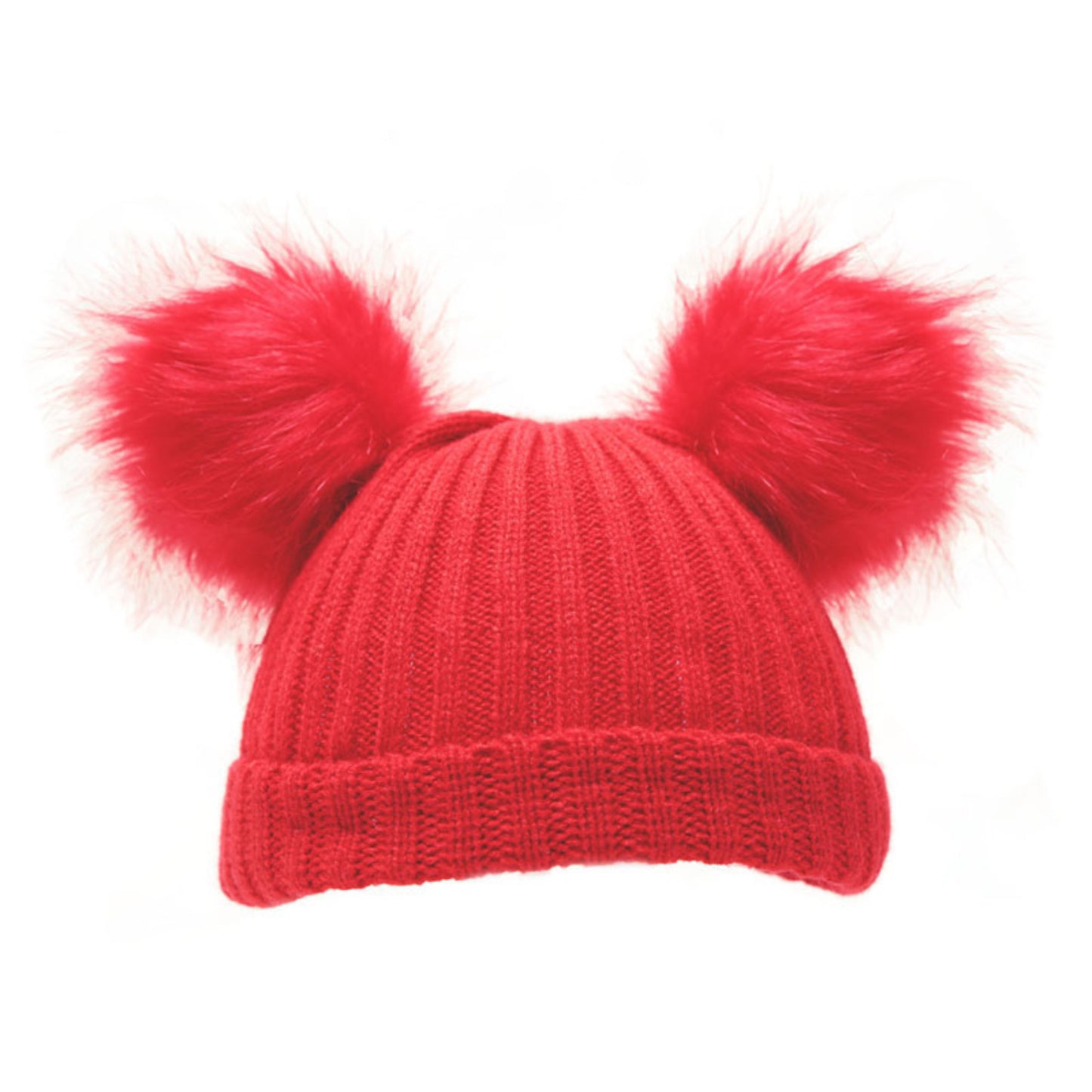 H506 - Soft Touch hat with pom pom