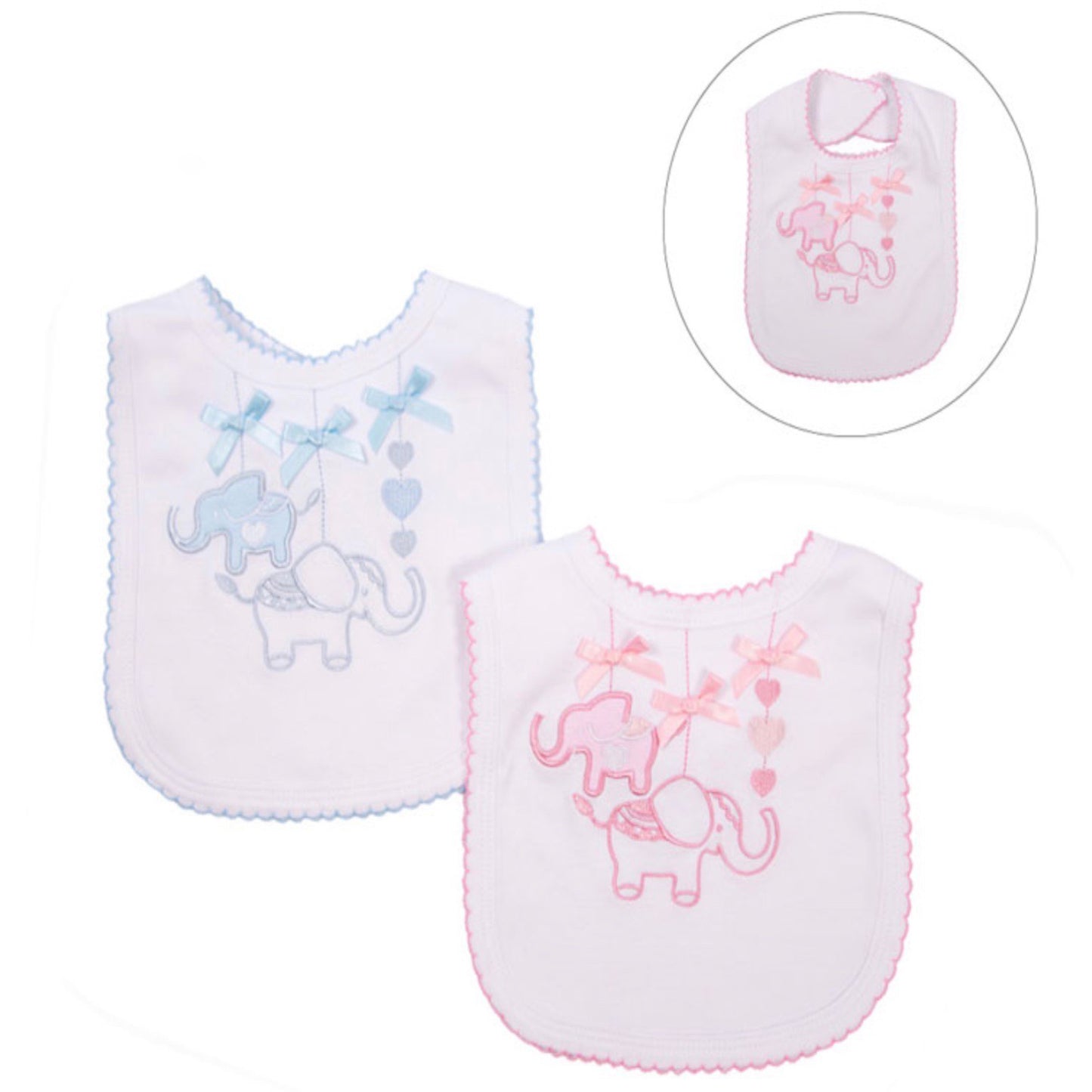 P3615 - Soft Touch velcro bibs