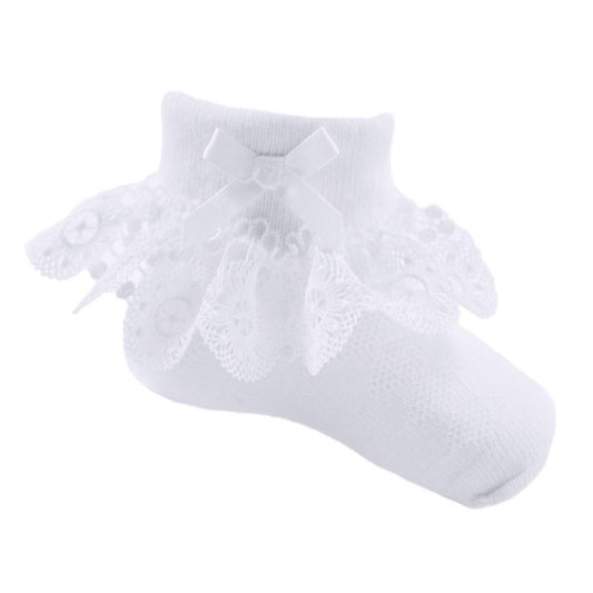 S332 - Soft Touch ankle frill sock